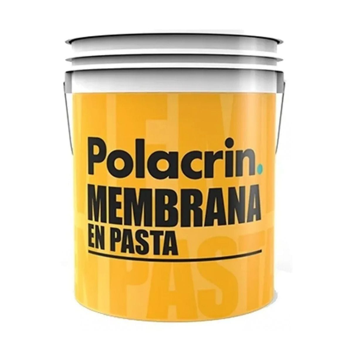 Membrana En Pasta Polacrin Impermeabilizante Terrazas 4lts Color Blanco