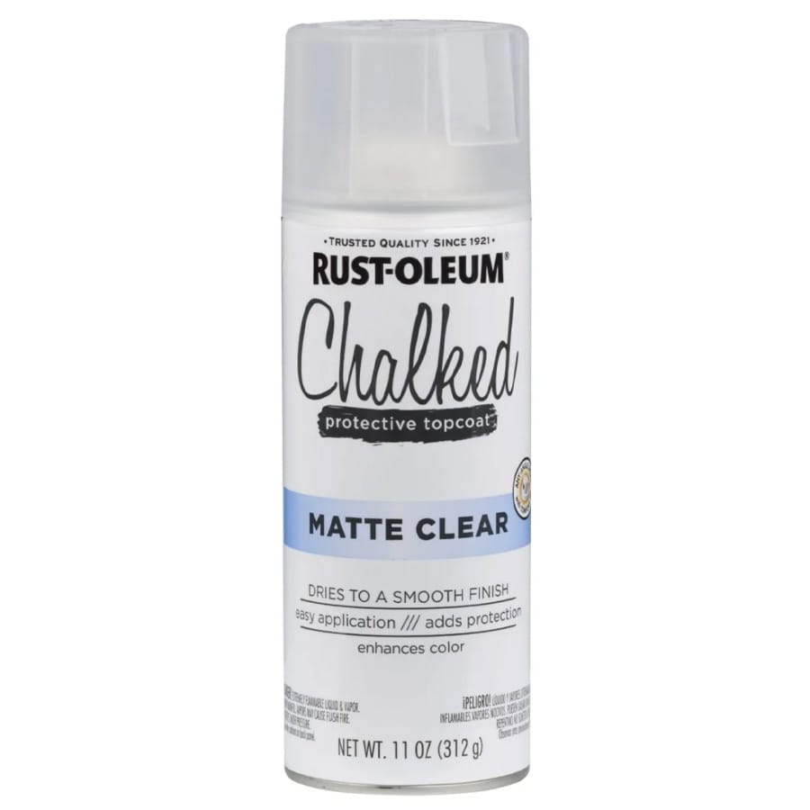 Aerosol Rust Oleum Chalked 340gr Pintura Tizada - Transparente Mate
