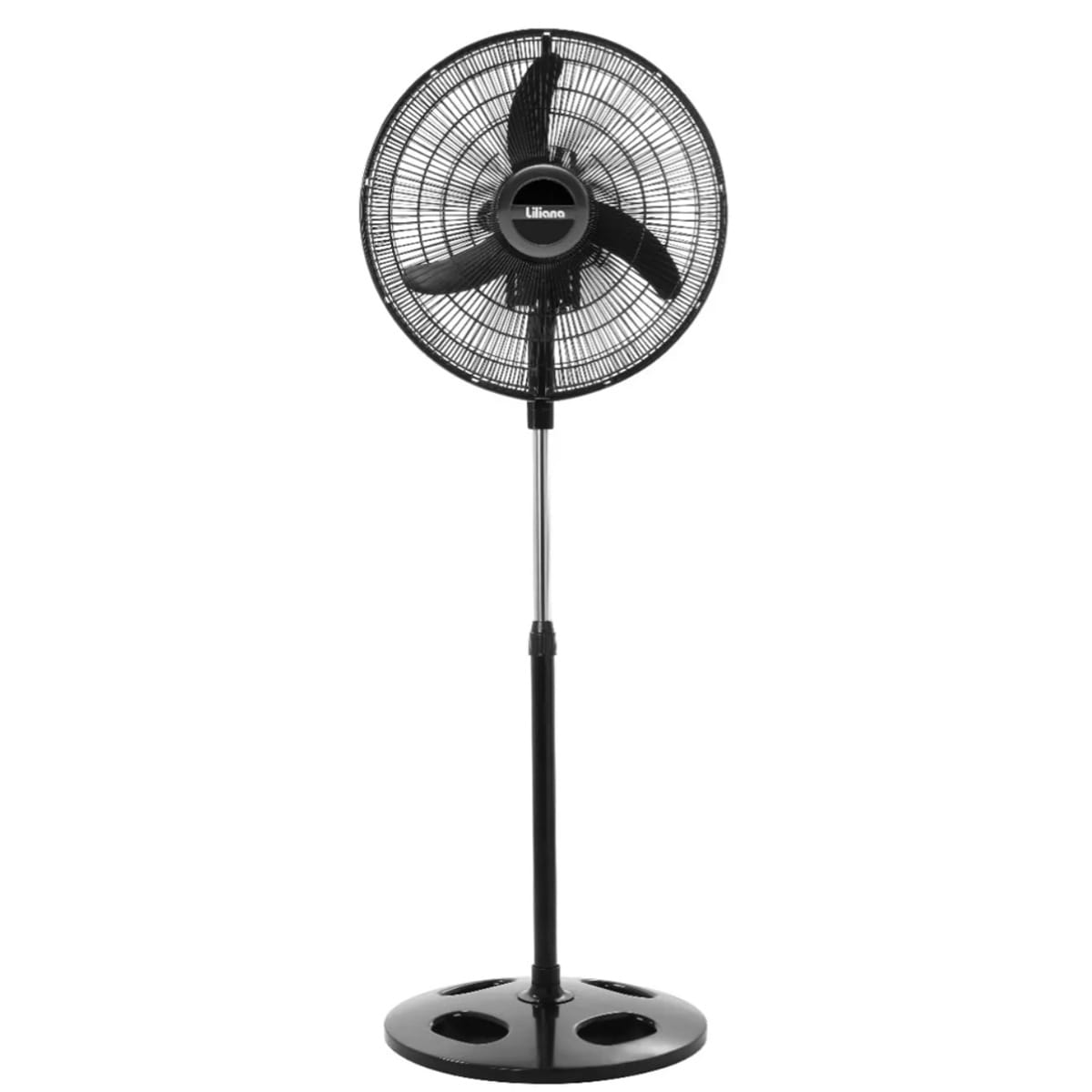 Ventilador De Pie Liliana Vprn20 Orbital Con Repeler Negro