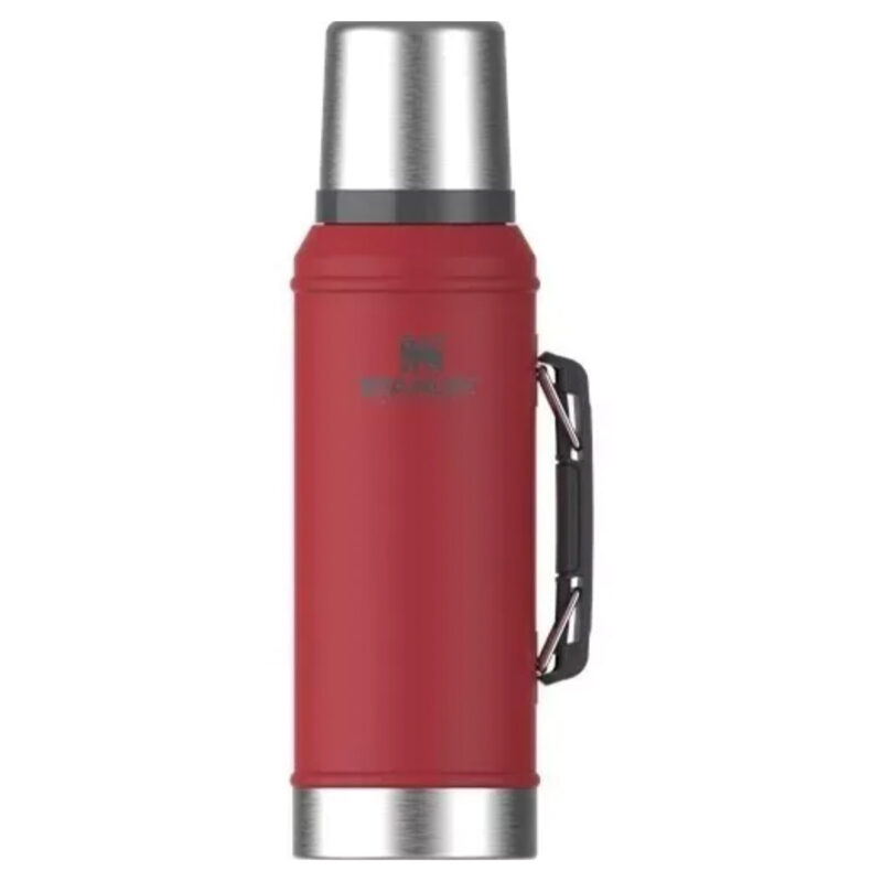 Termo Stanley Clasico Original 950ml Con Tapón Cebador Varios Colores - Rojo