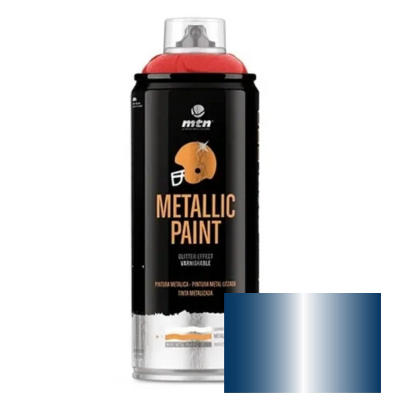 Aerosol Montana Pro Metallic Efecto Glitter 400ml Sinteplast - Azul Oscuro