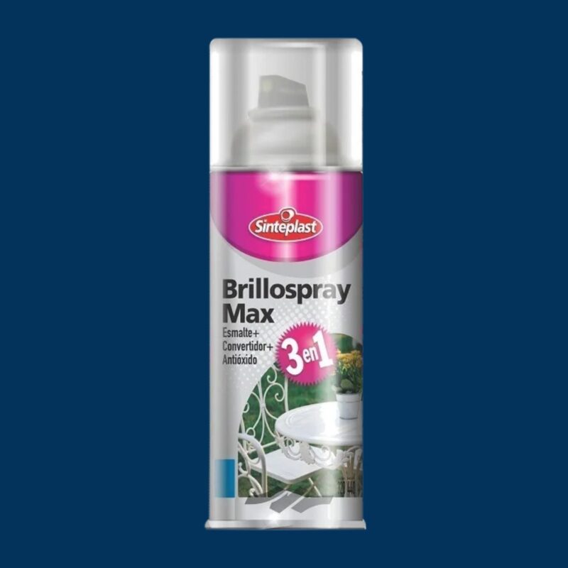 Aerosol Pintura Brillospray Max 3 En 1 240 Cc Sinteplast - Azul Marino