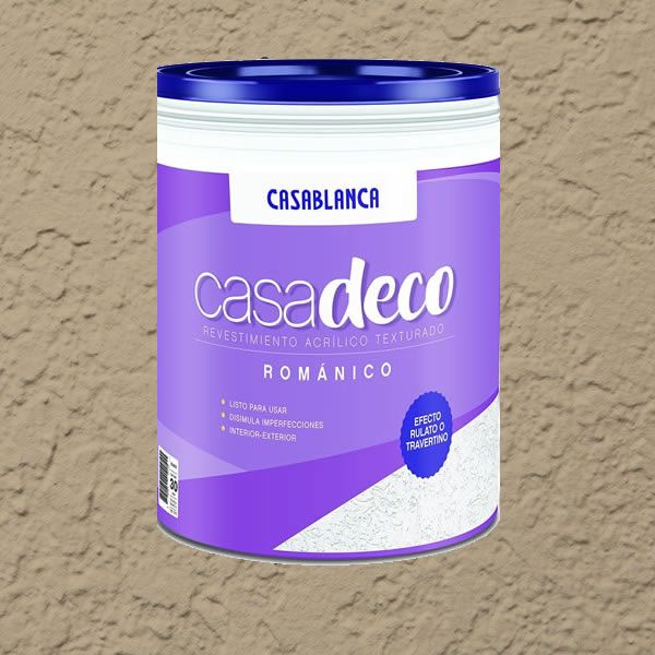 CasaDeco Revestimiento 25 Kg Romanico Colores - Beige