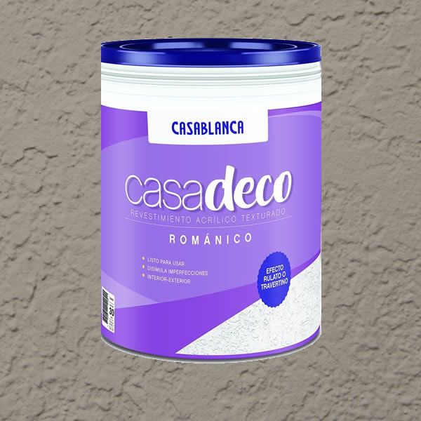 CasaDeco Revestimiento 25 Kg Romanico Colores - Carton