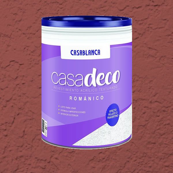 CasaDeco Revestimiento 25 Kg Romanico Colores - Rosa