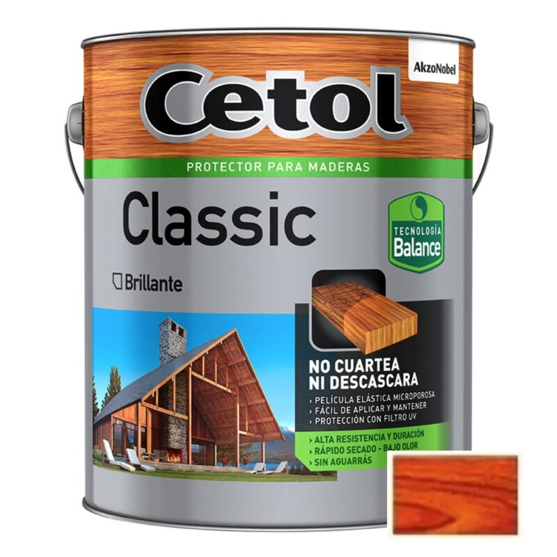 Cetol Classic Balance Brillante 4 Litros - Cedro
