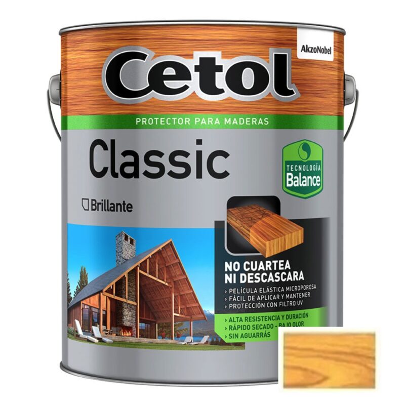 Cetol Classic Balance Brillante 4 Litros - Cristal