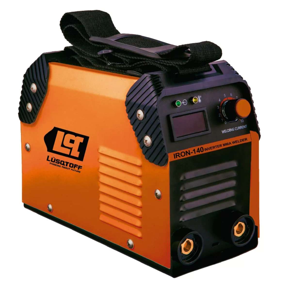 Soldadora Inverter Lüsqtoff Iron-140 Color Naranja/negro 220v