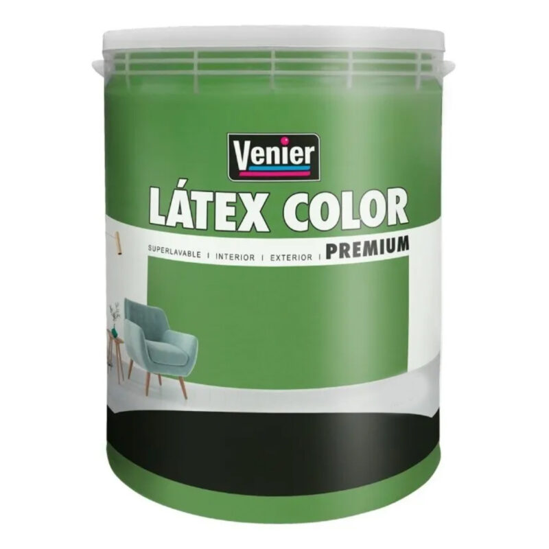 Pintura Látex Superlavable Venier Interior/exterior 1,25 Kg - Verde Sereno