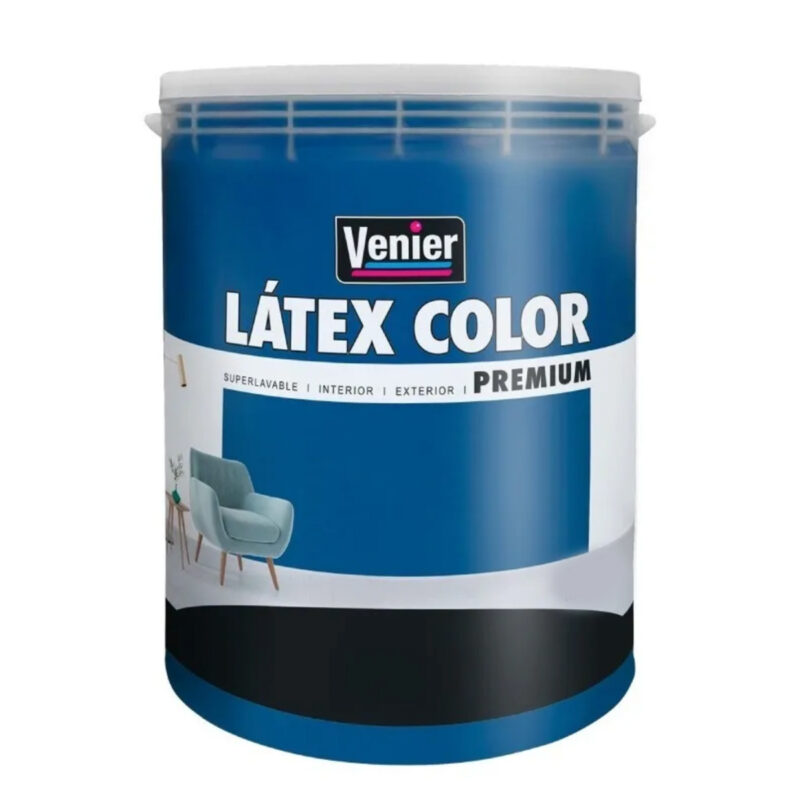 Pintura Látex Superlavable Venier Interior/exterior 5 Kg - Azul Calmo