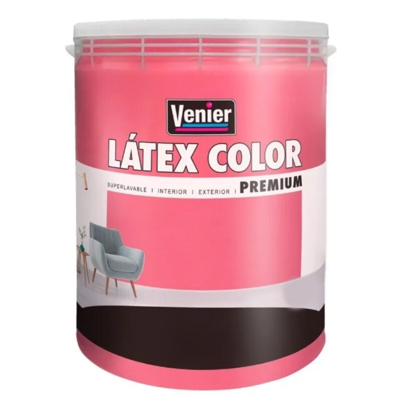 Pintura Látex Superlavable Venier Interior/exterior 25 Kg - Rosa Festivo