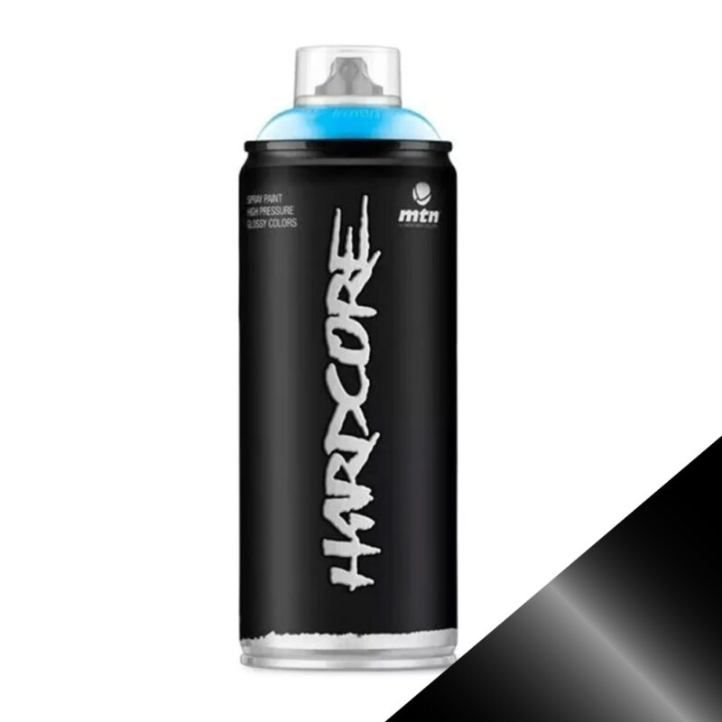 Pintura Aerosol Montana Colors Hardcore2 Sinteplast - Negro Brillante