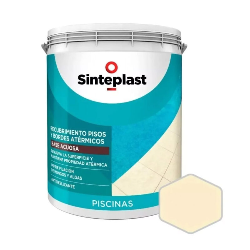 Recubrimiento Acrílico Para Pisos Atérmicos Sinteplast 4 Lts - Arena