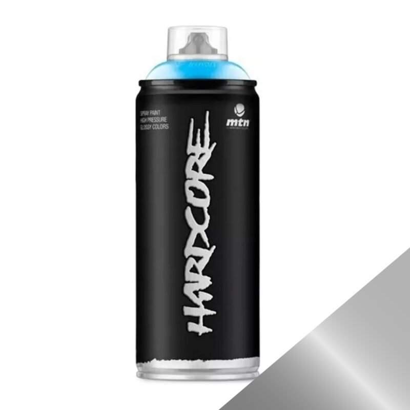 Pintura Aerosol Montana Colors Hardcore2 Sinteplast - Plata