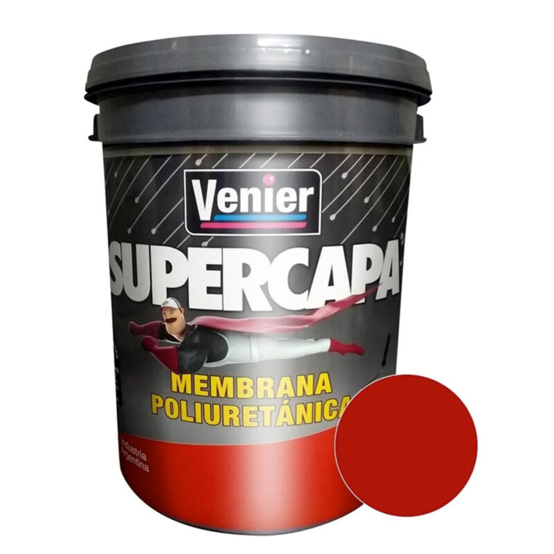 Dessutol Supercapa 20 Kg Membrana Poliuretanica Venier - Rojo