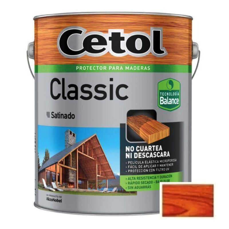 Cetol Classic Balance Satinado 4 Litros - Cedro