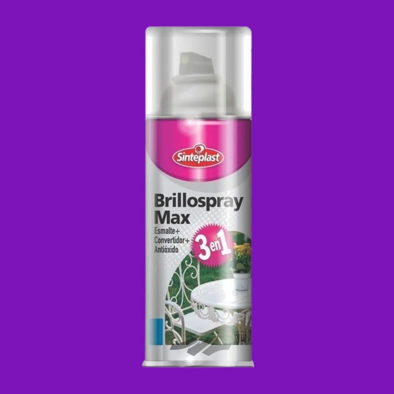 Aerosol Pintura Brillospray Max 3 En 1 440 Cc Sinteplast - Violeta
