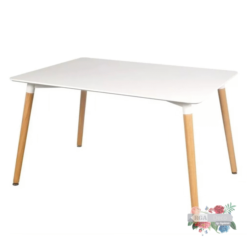 Mesa Eames Nordica Resistente Economica Moderna 140 X 80