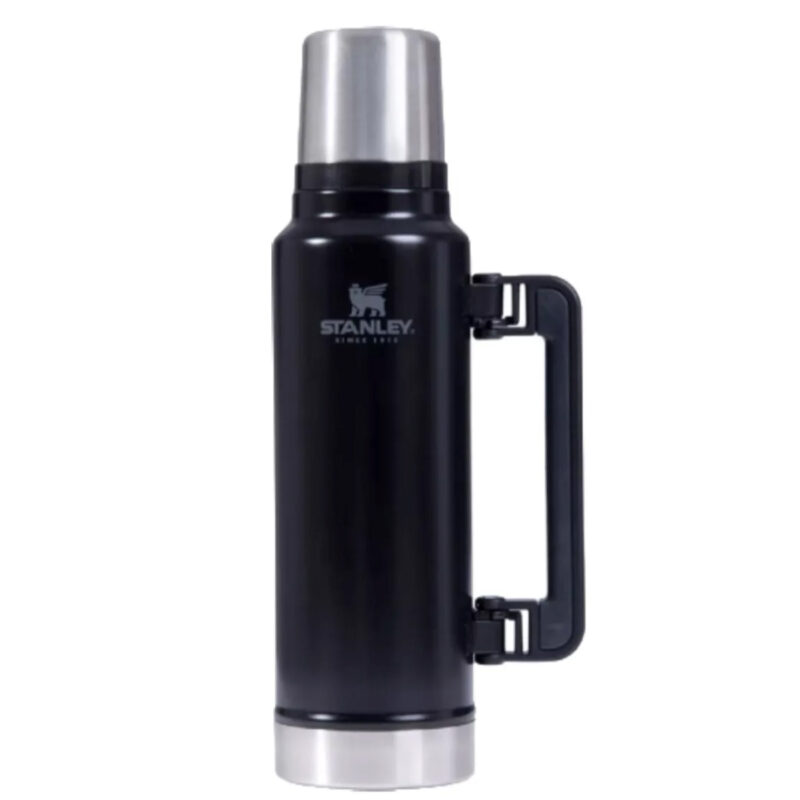 Termo Stanley 1,4 Litro Clásico Original Pico Cebador - Negro