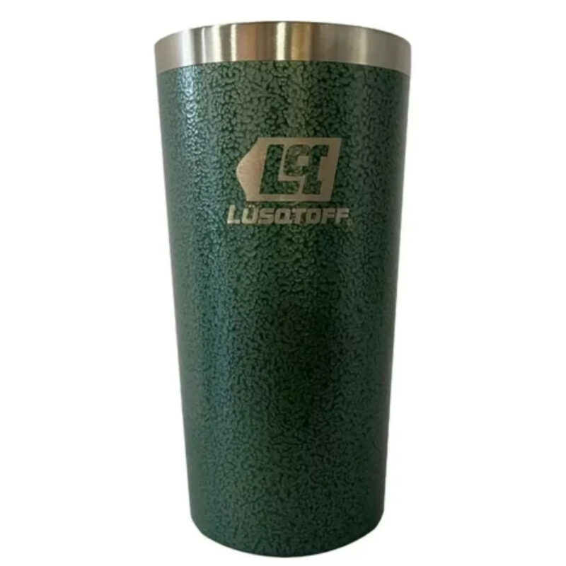 Vaso Térmico 430ml Frio Calor Acero Lusqtoff Verde