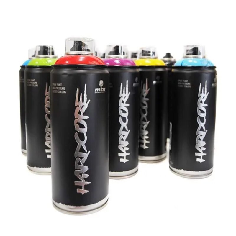 Pintura Aerosol Montana Colors Hardcore2 Sinteplast - Blanco