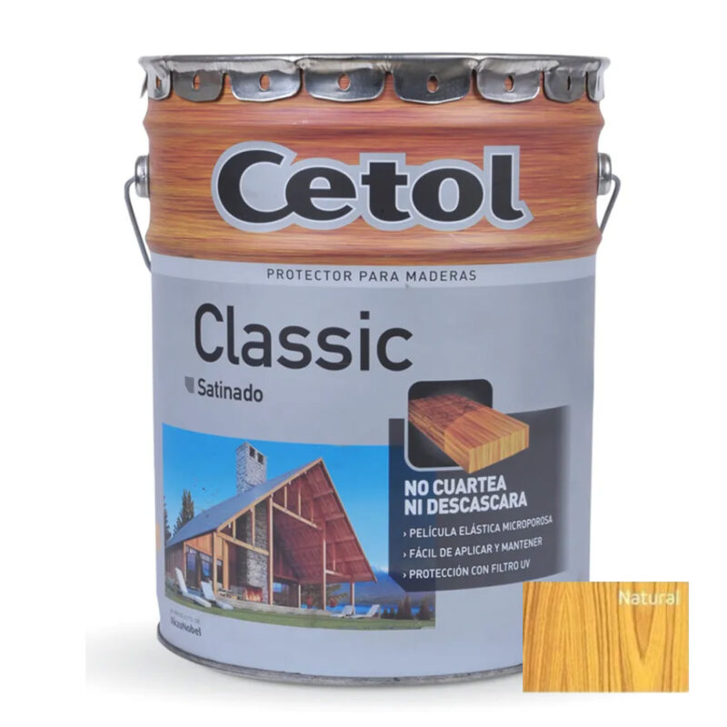 Cetol Classic Satinado 20 Litros - Natural